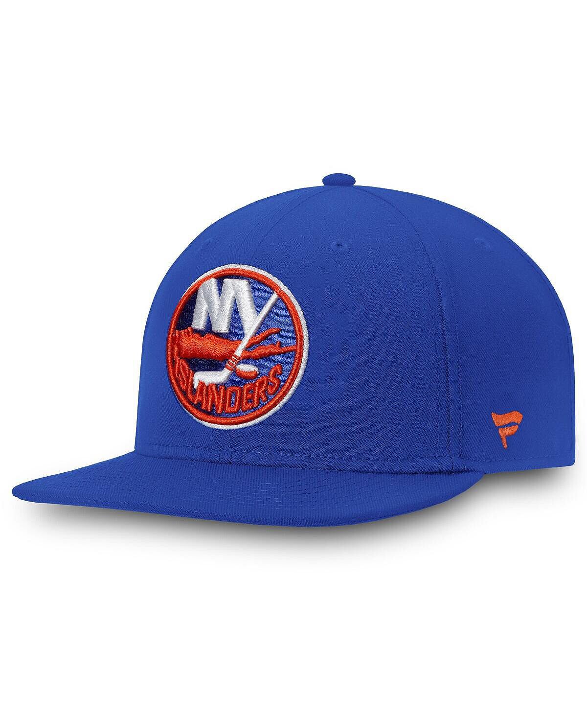 Мужская фирменная приталенная шляпа с логотипом Royal New York Islanders Core Primary Fanatics
Мужская фирменная приталенная шляпа с логотипом Royal New York Islanders Core Primary Fanatics