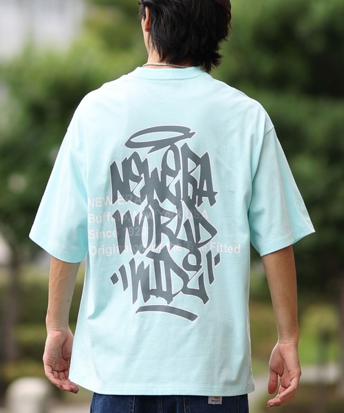 Футболка с коротким рукавом, с принтом на спине NEW ERA, светло-голубой
Футболка с коротким рукавом, с принтом на спине NEW ERA, светло-голубой