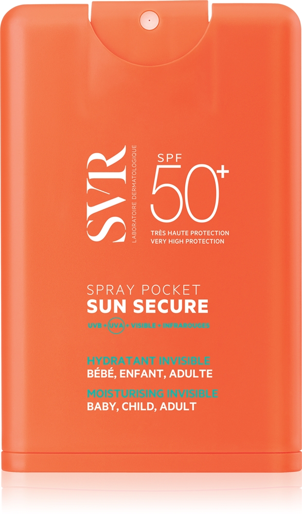Солнцезащитный карманный спрей для загара Svr, spf 50+ 20 мл
Солнцезащитный карманный спрей для загара Svr, spf 50+ 20 мл