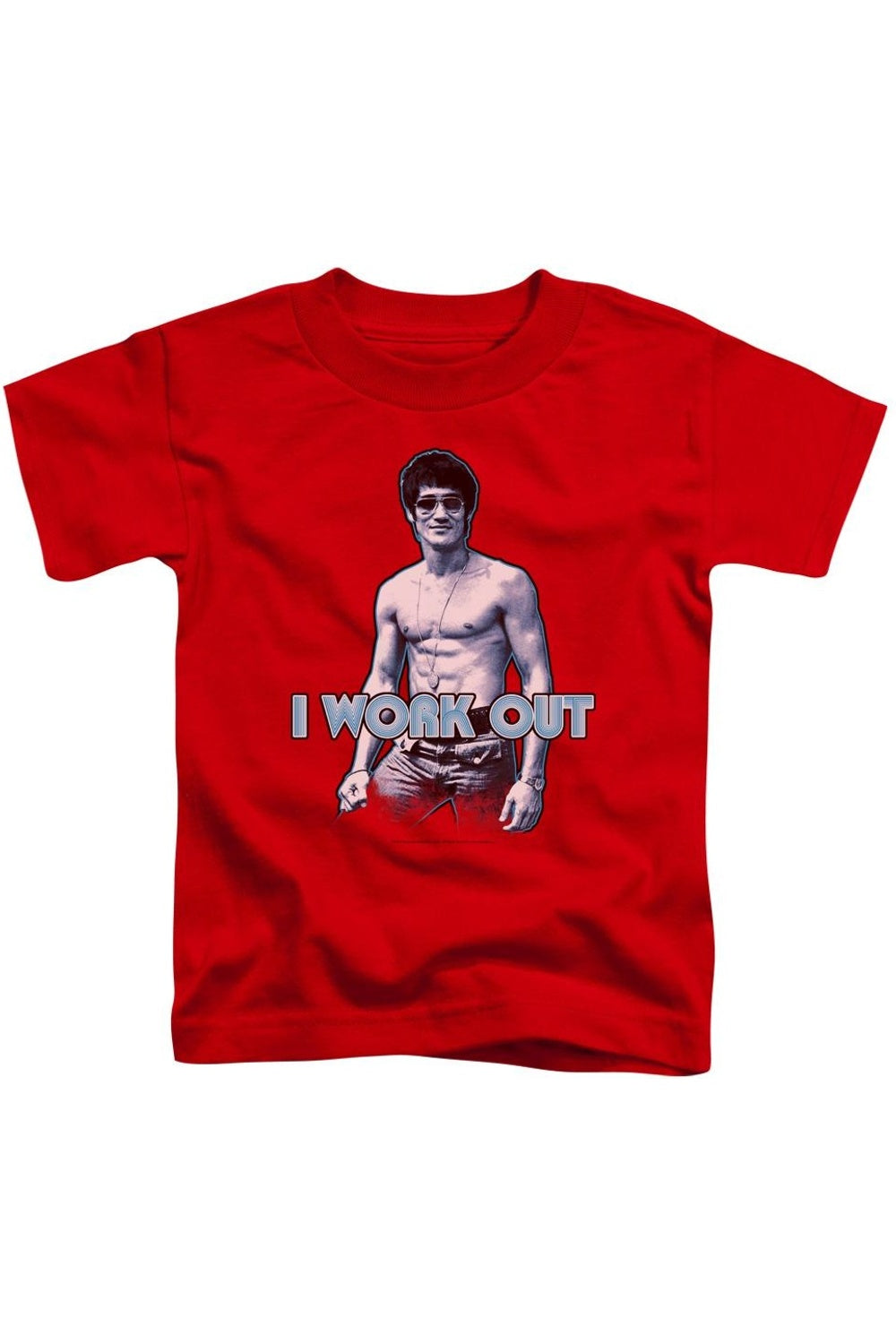 Футболка с коротким рукавом Bruce Lee Lee Works Out для детей Gildan, красный
Футболка с коротким рукавом Bruce Lee Lee Works Out для детей Gildan, красный