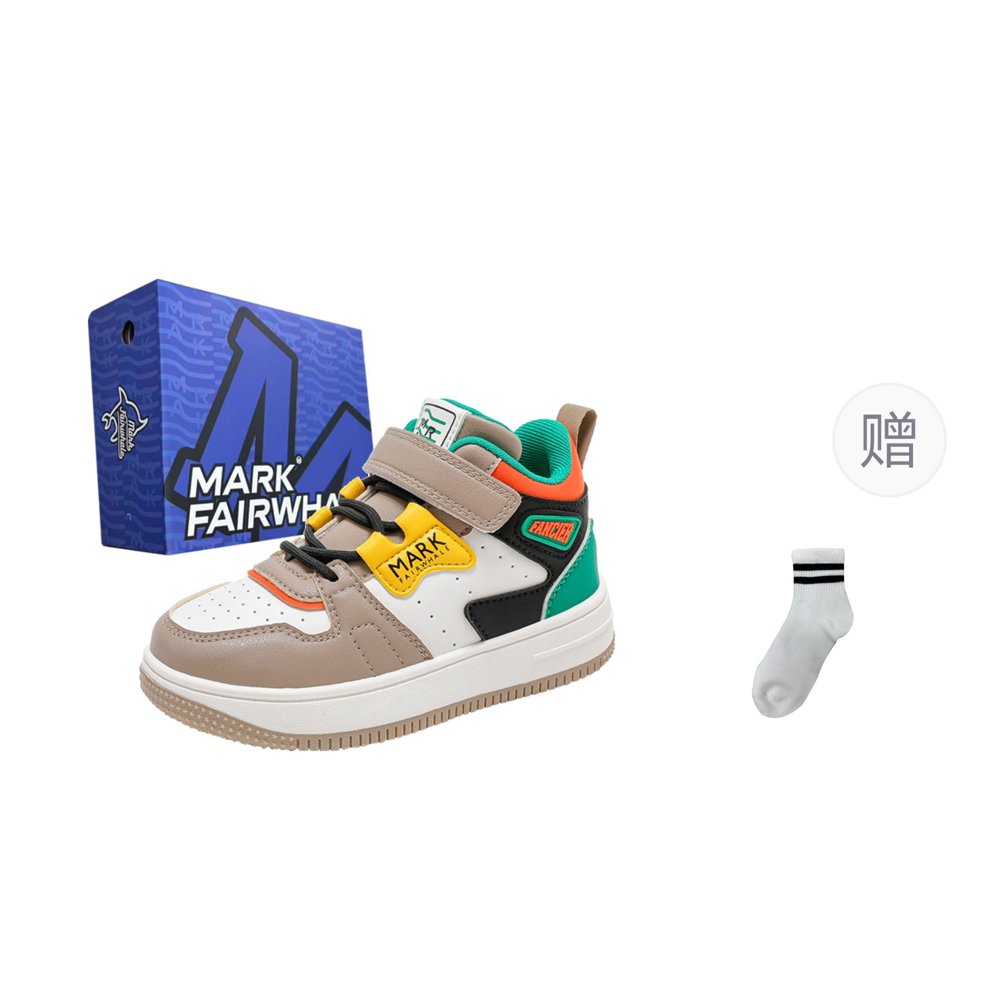 Детская повседневная обувь для детей FAIRWHALE, белый/черный
Детская повседневная обувь для детей FAIRWHALE, белый/черный