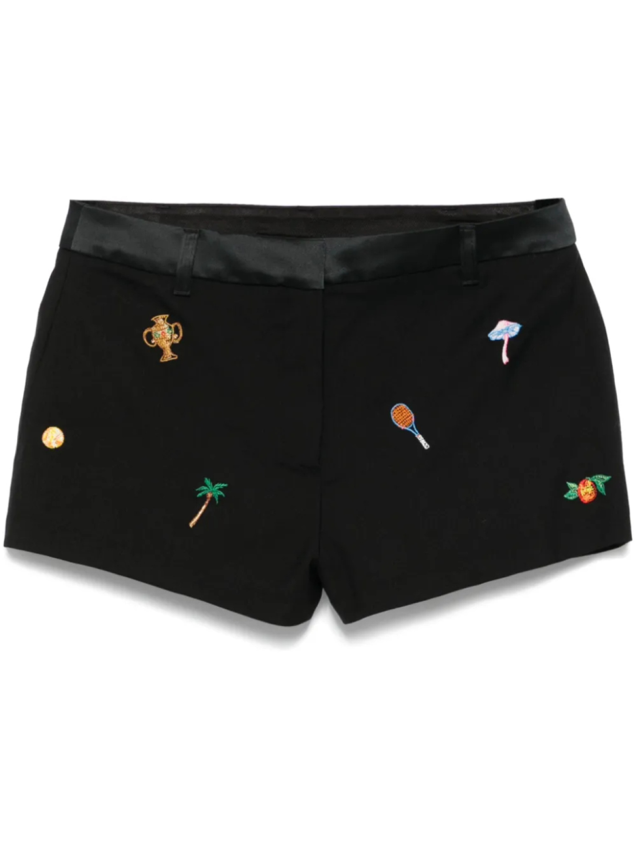 Casablanca шорты с вышивкой, черный
Casablanca шорты с вышивкой, черный