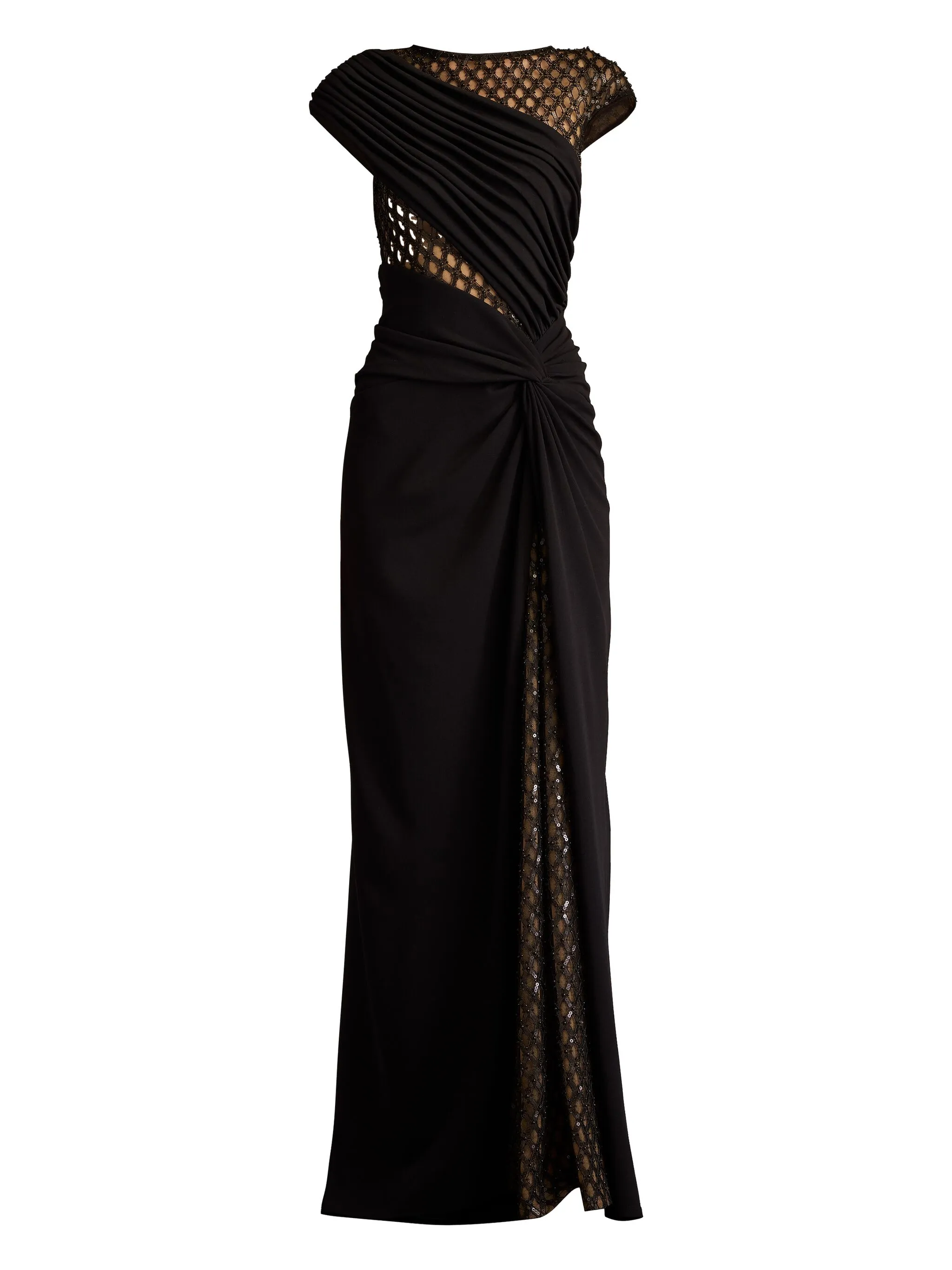 Платье с пайетками Tadashi Shoji, черный
Платье с пайетками Tadashi Shoji, черный