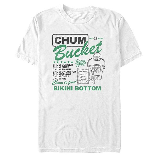 Футболка с принтом Chum Bucket из мультфильма «Губка Боб» Nickelodeon
Футболка с принтом Chum Bucket из мультфильма «Губка Боб» Nickelodeon