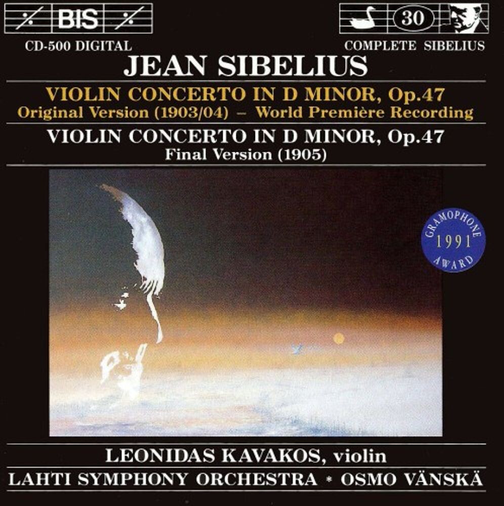 Диск CD Sibelius: Violin Concerto in D Minor - Jean Sibelius, Leonidas Kavakos, Lahti Symphony Orchestra, Osmo Vänskä
Диск CD Sibelius: Violin Concerto in D Minor - Jean Sibelius, Leonidas Kavakos, Lahti Symphony Orchestra, Osmo Vänskä