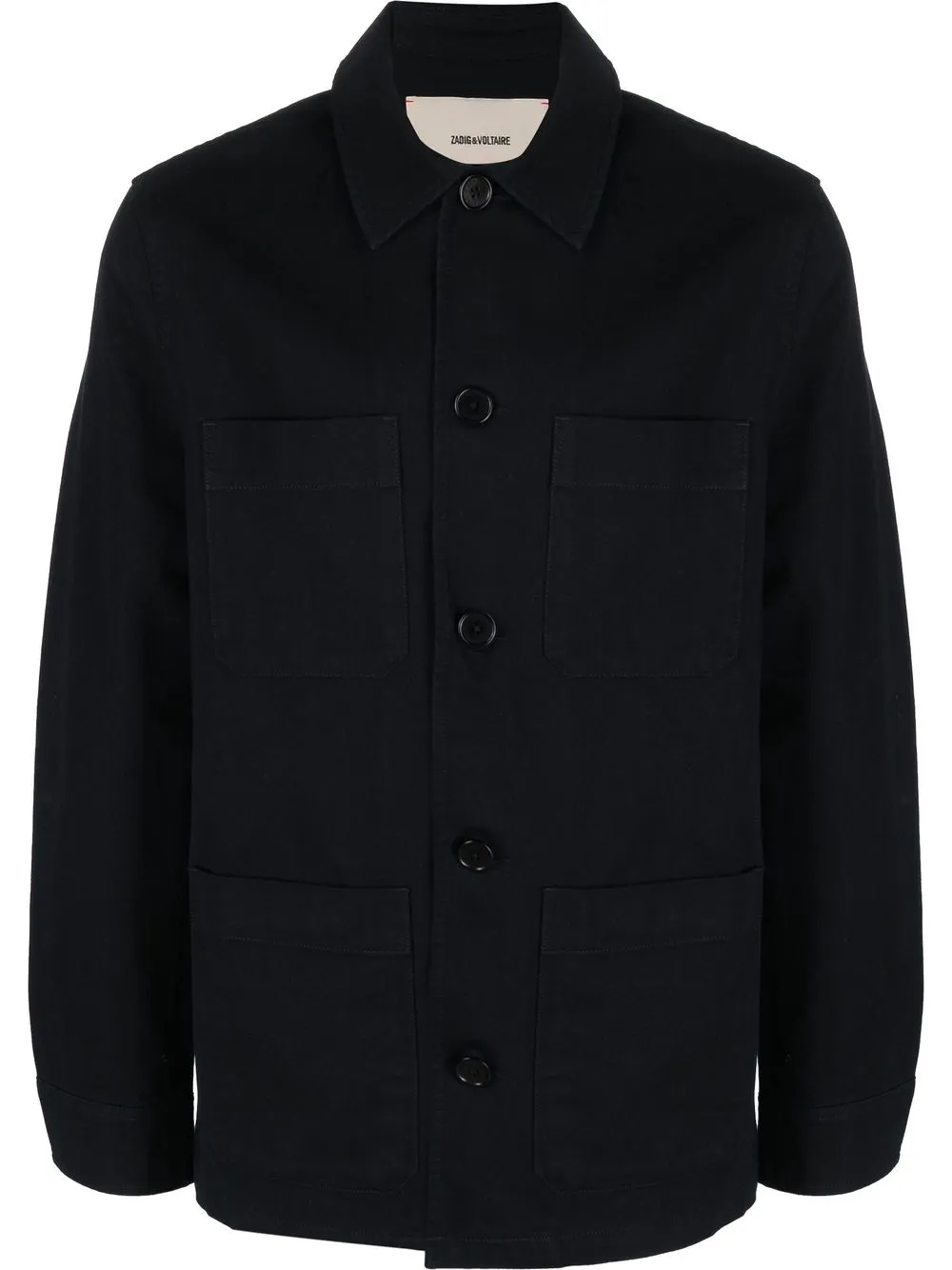 Куртка-рубашка с надписью Zadig&Voltaire, синий
Куртка-рубашка с надписью Zadig&Voltaire, синий