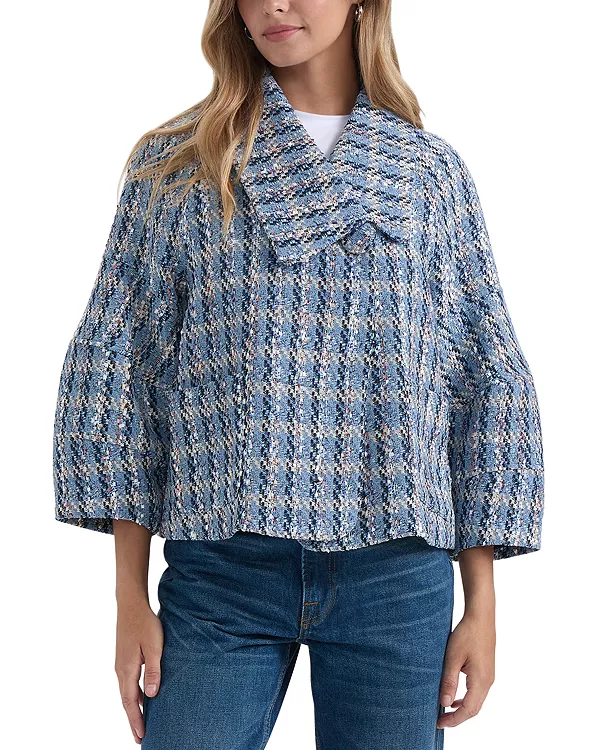 Объемная куртка-бомбер Nvlt, синий
Объемная куртка-бомбер Nvlt, синий