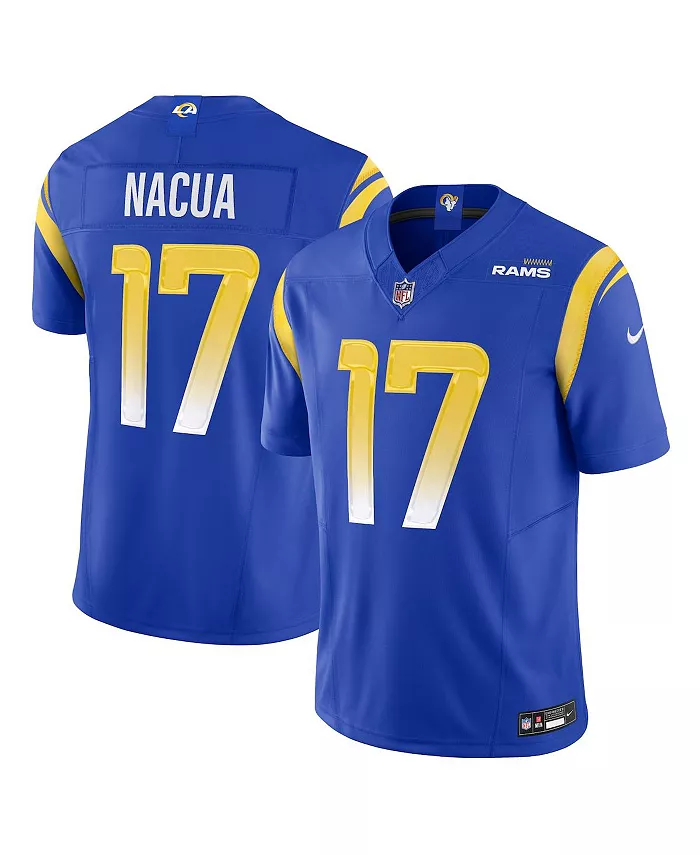 Мужская футболка Puka Nacua Royal Los Angeles Rams Vapor F.U.S.E. Limited Nike
Мужская футболка Puka Nacua Royal Los Angeles Rams Vapor F.U.S.E. Limited Nike