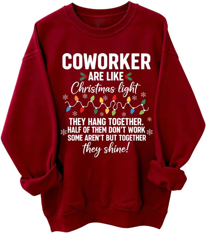 Толстовка Co-Workers Are Like Christmas Lights woati
Толстовка Co-Workers Are Like Christmas Lights woati