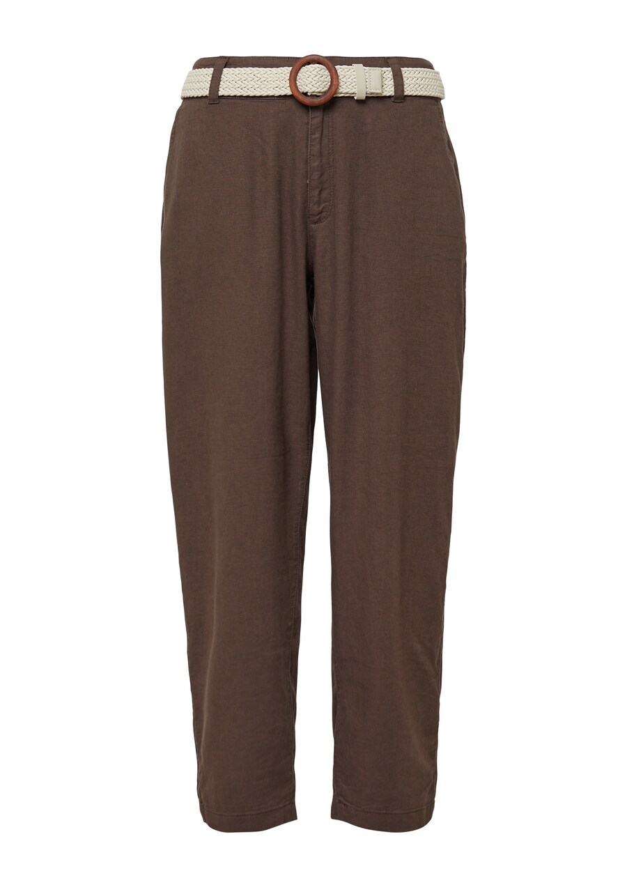 Свободные брюки-чинос s.Oliver, темно-коричневый
Свободные брюки-чинос s.Oliver, темно-коричневый