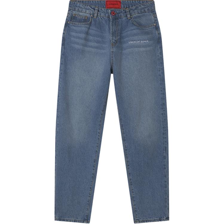 Джинсы с сужающимися штанинами и вышитым логотипом Vision Of Super, светло-голубой
Джинсы с сужающимися штанинами и вышитым логотипом Vision Of Super, светло-голубой