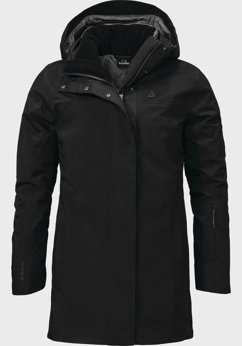 Двойная куртка с капюшоном Schöffel "3in1 Parka Barth L", черный
Двойная куртка с капюшоном Schöffel "3in1 Parka Barth L", черный