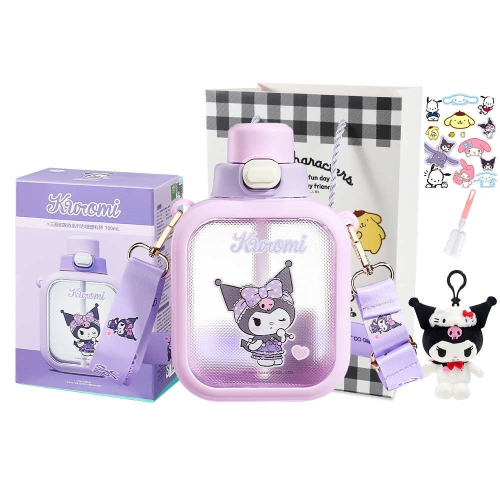 Sanrio Пластиковый стакан Kulomi, фиолетовый, 700 мл
Sanrio Пластиковый стакан Kulomi, фиолетовый, 700 мл