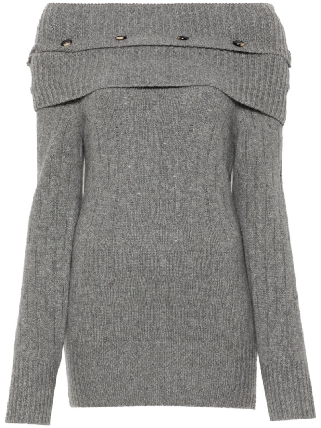 Rokh топ с открытыми плечами, серый
Rokh топ с открытыми плечами, серый