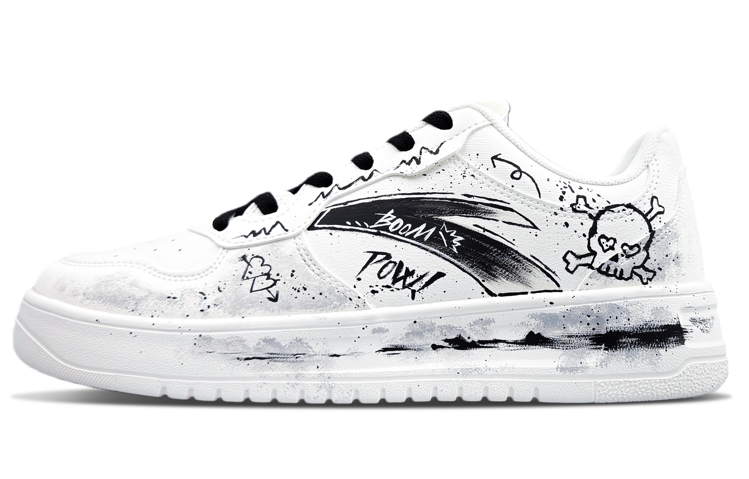 Унисекс низкие скейтбордные кроссовки с мягкой амортизацией и износостойким покрытием Anta, черный
Унисекс низкие скейтбордные кроссовки с мягкой амортизацией и износостойким покрытием Anta, черный