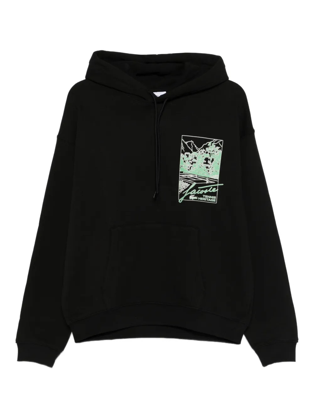 Толстовка с принтом и капюшоном Lacoste, черный
Толстовка с принтом и капюшоном Lacoste, черный
