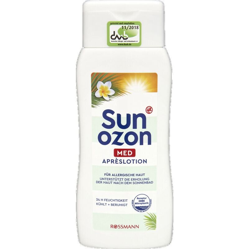 Апре-лосьон sunozon, 200 ml
Апре-лосьон sunozon, 200 ml