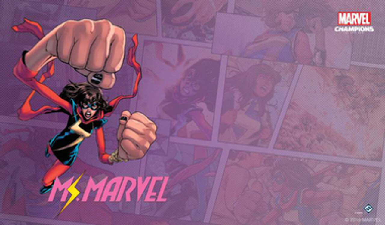 Аксессуары Marvel Champions LCG: Ms. Marvel Game Mat
Аксессуары Marvel Champions LCG: Ms. Marvel Game Mat