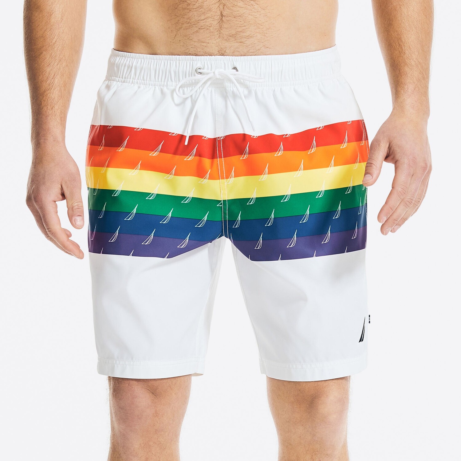 Мужские плавки Nautica Pride 8 дюймов, изготовленные из экологически чистых материалов и с принтом, цвет Bright White
Мужские плавки Nautica Pride 8 дюймов, изготовленные из экологически чистых материалов и с принтом, цвет Bright White