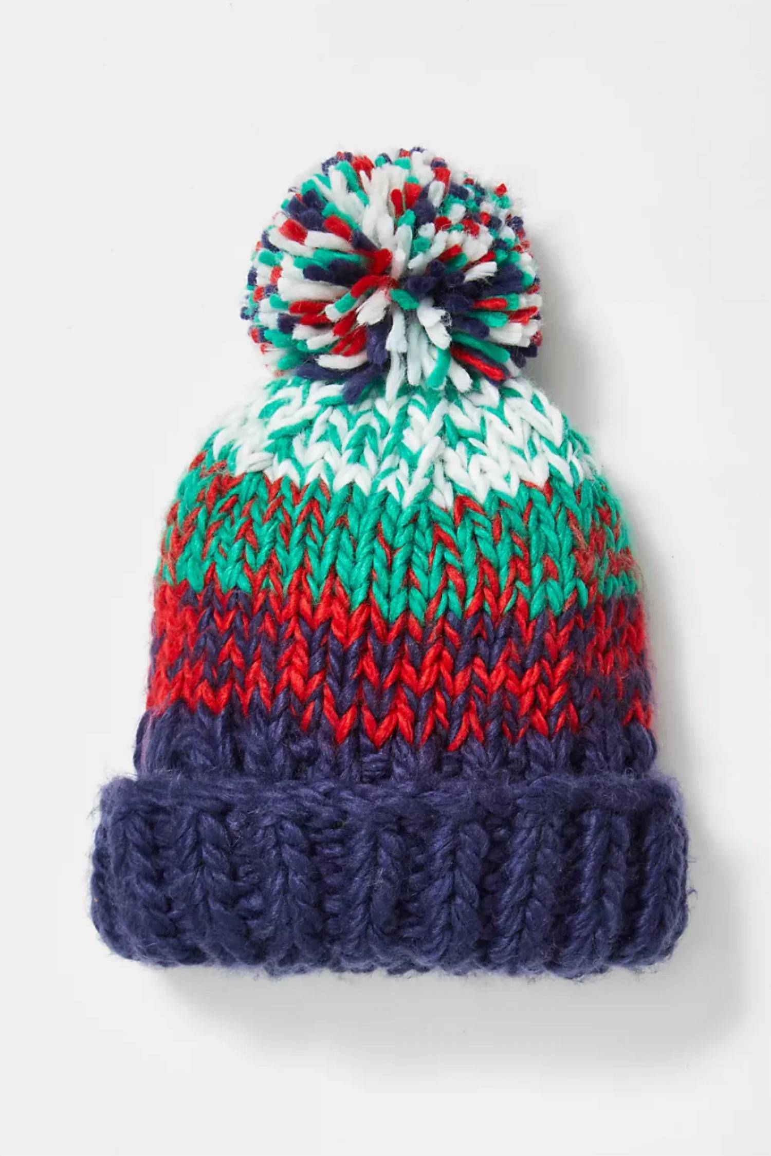 Вязаная шапка-бини с помпоном Tide Stripe темно-синего цвета Free People
Вязаная шапка-бини с помпоном Tide Stripe темно-синего цвета Free People