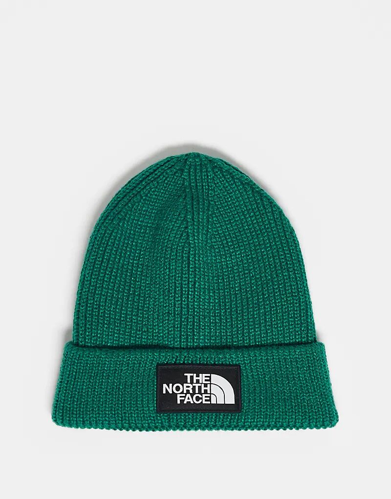Шапка-бини с логотипом North Face Box зеленого цвета
Шапка-бини с логотипом North Face Box зеленого цвета
