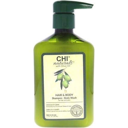 Шампунь для волос и гель для тела Naturals с оливковым маслом, 340 мл, 11,5 унций, Chi
Шампунь для волос и гель для тела Naturals с оливковым маслом, 340 мл, 11,5 унций, Chi