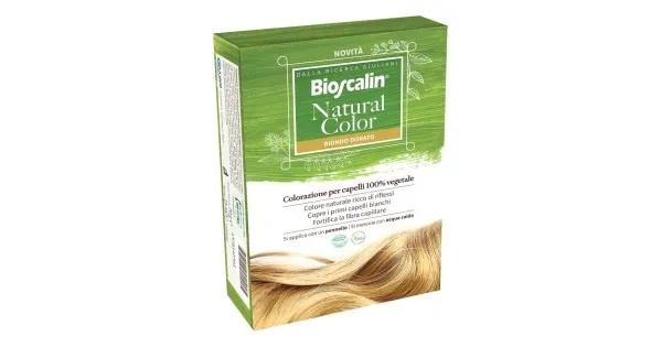 Краситель Bioscalin Natural Color Golden Blonde без аммиака
Краситель Bioscalin Natural Color Golden Blonde без аммиака
