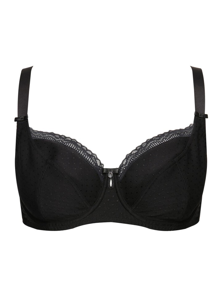 Бюстгальтер на косточках Ulla Popken BH, черный
Бюстгальтер на косточках Ulla Popken BH, черный