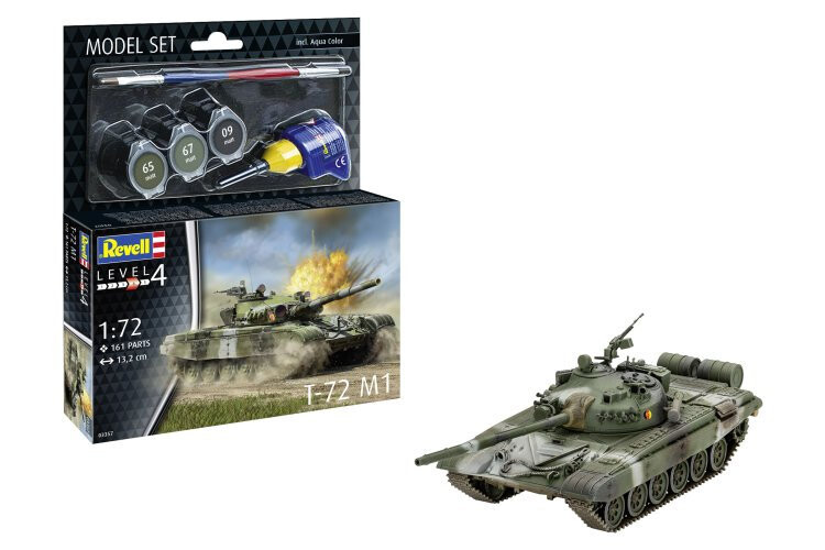 Т-72 М1 — подарочный набор Revell 63357
Т-72 М1 — подарочный набор Revell 63357