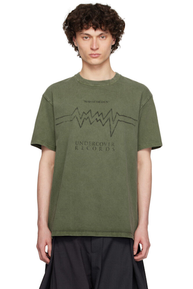 Футболка цвета хаки UC1D9810-3 UNDERCOVER
Футболка цвета хаки UC1D9810-3 UNDERCOVER