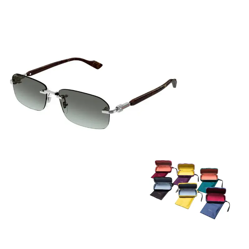 Прямоугольные солнцезащитные очки GUCCI, серебряный
Прямоугольные солнцезащитные очки GUCCI, серебряный