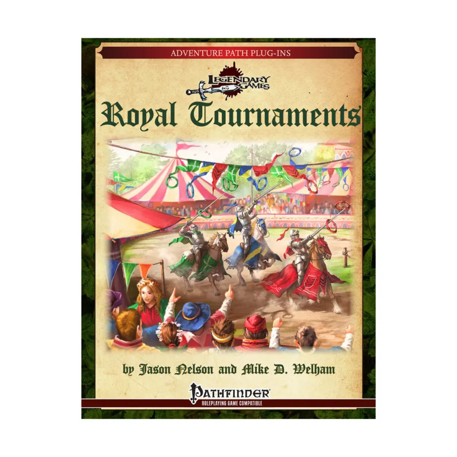 Royal Tournaments, Pathfinder 1st Edition - Rulebooks, Sourcebooks & Supplements (Legendary Games), мягкая обложка
Royal Tournaments, Pathfinder 1st Edition - Rulebooks, Sourcebooks & Supplements (Legendary Games), мягкая обложка