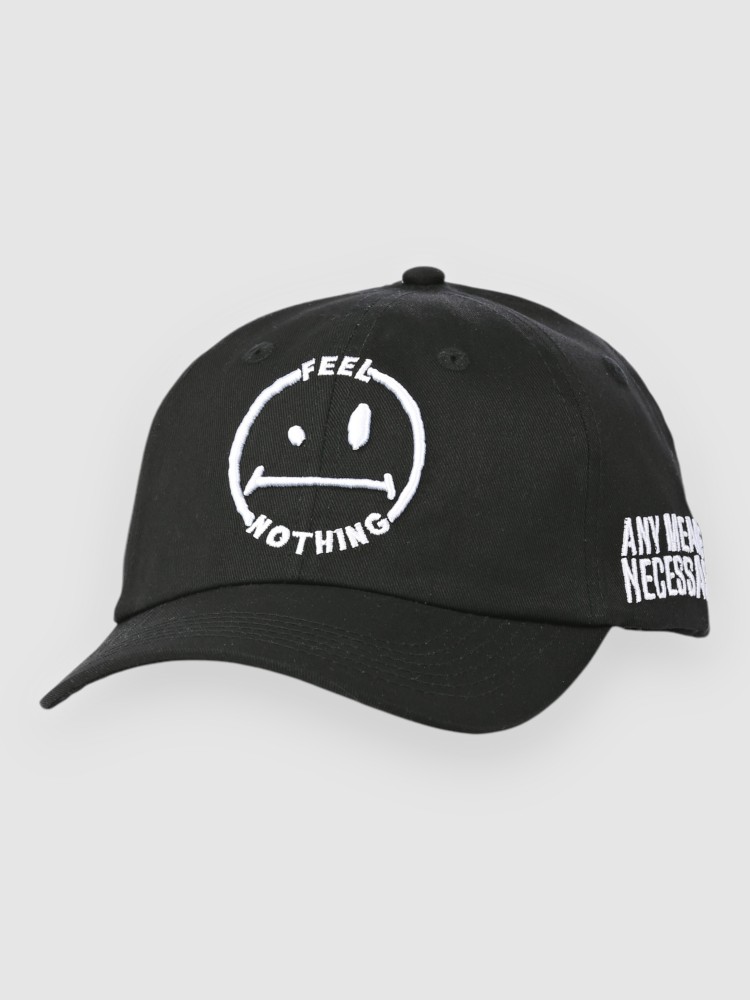 Бейсболка Any Means Necessary Feel Nothing Dad Cap, black
Бейсболка Any Means Necessary Feel Nothing Dad Cap, black