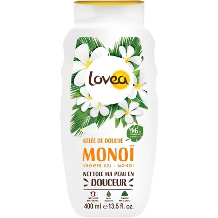 Lovea Monoï Гель для душа без сульфатов 400 мл
Lovea Monoï Гель для душа без сульфатов 400 мл