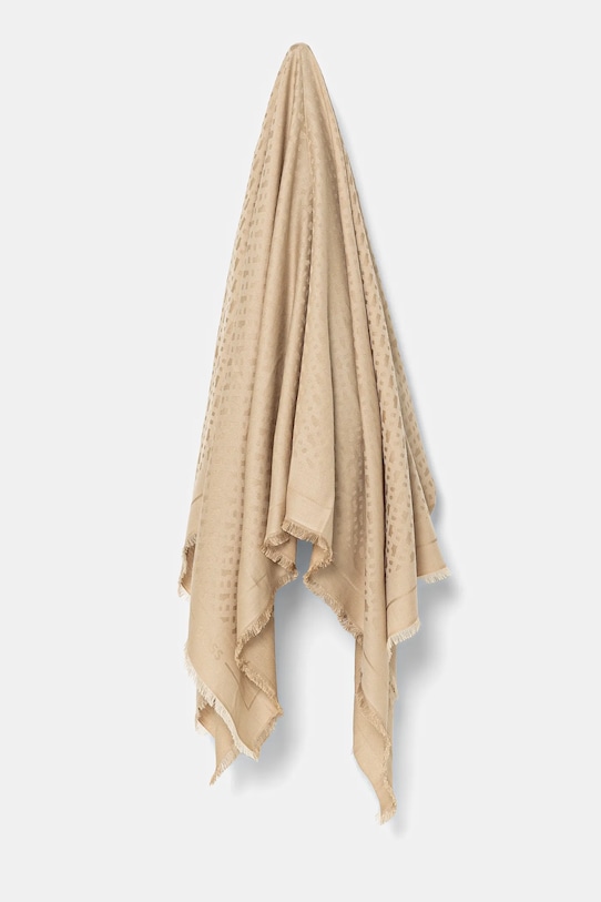 Шерстяной шарф с добавлением шерсти Boss, коричневый
Шерстяной шарф с добавлением шерсти Boss, коричневый