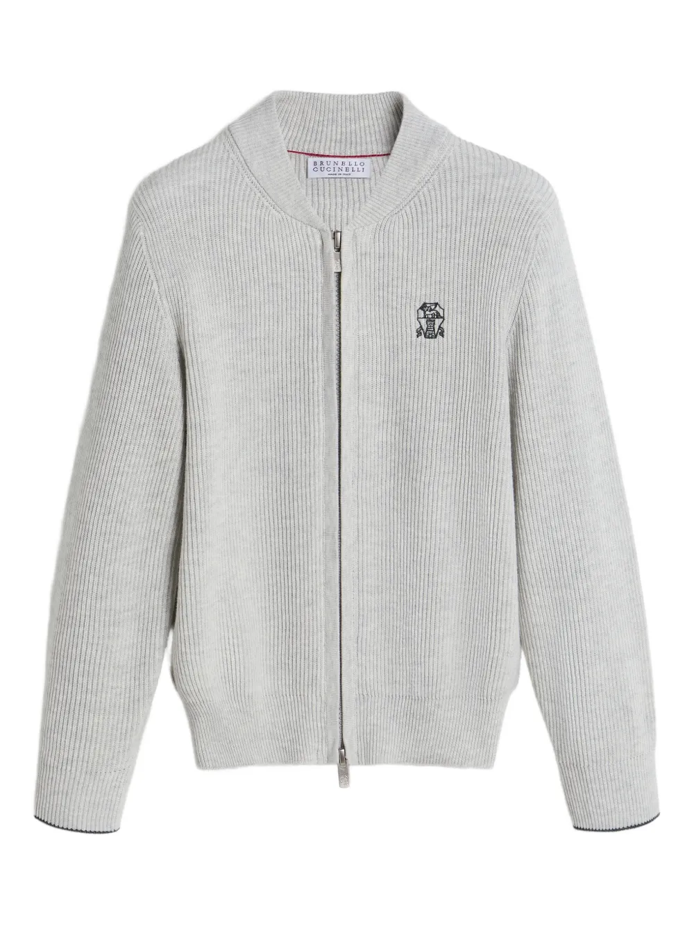 Кардиган на молнии Brunello Cucinelli Kids, серый
Кардиган на молнии Brunello Cucinelli Kids, серый