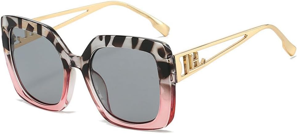 Женские солнцезащитные очки большого размера с леопардовым принтом, модные мужские и женские, с металлическими дужками, в стиле ретро, роскошные, с зеркальными линзами, защита от УФ-излучения UV400, SUN2646 Generic, Pink Leopard
Женские солнцезащитные очки большого размера с леопардовым принтом, модные мужские и женские, с металлическими дужками, в стиле ретро, роскошные, с зеркальными линзами, защита от УФ-излучения UV400, SUN2646 Generic, Pink Leopard