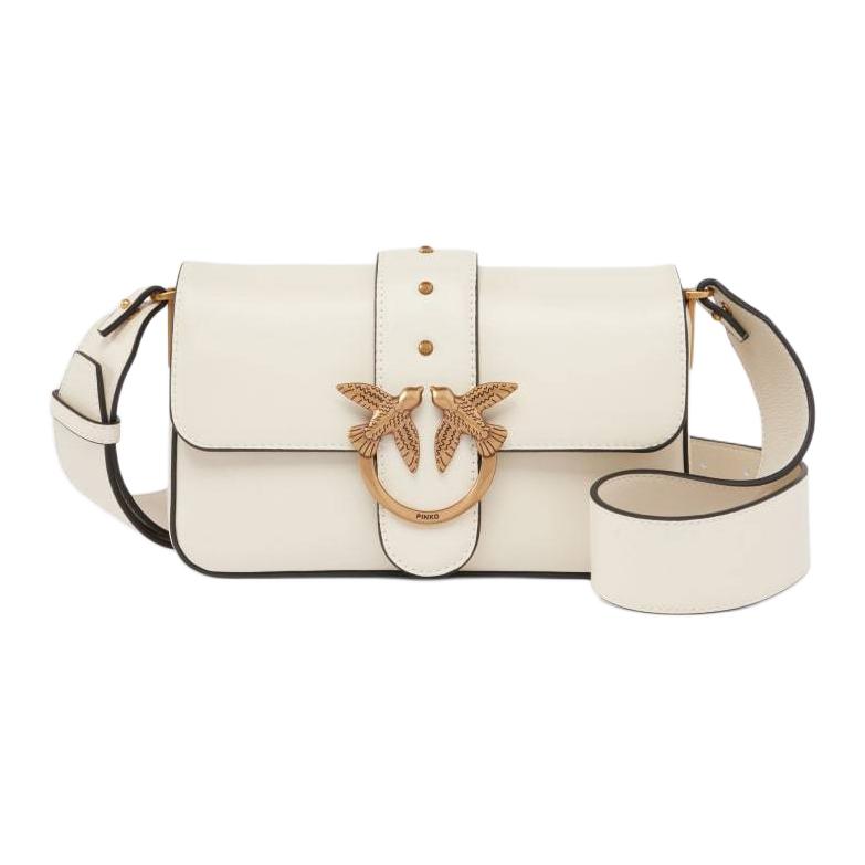 PINKO Сумка Love Bag из коровьей кожи, мини-сумка через плечо, женская, ivory
PINKO Сумка Love Bag из коровьей кожи, мини-сумка через плечо, женская, ivory