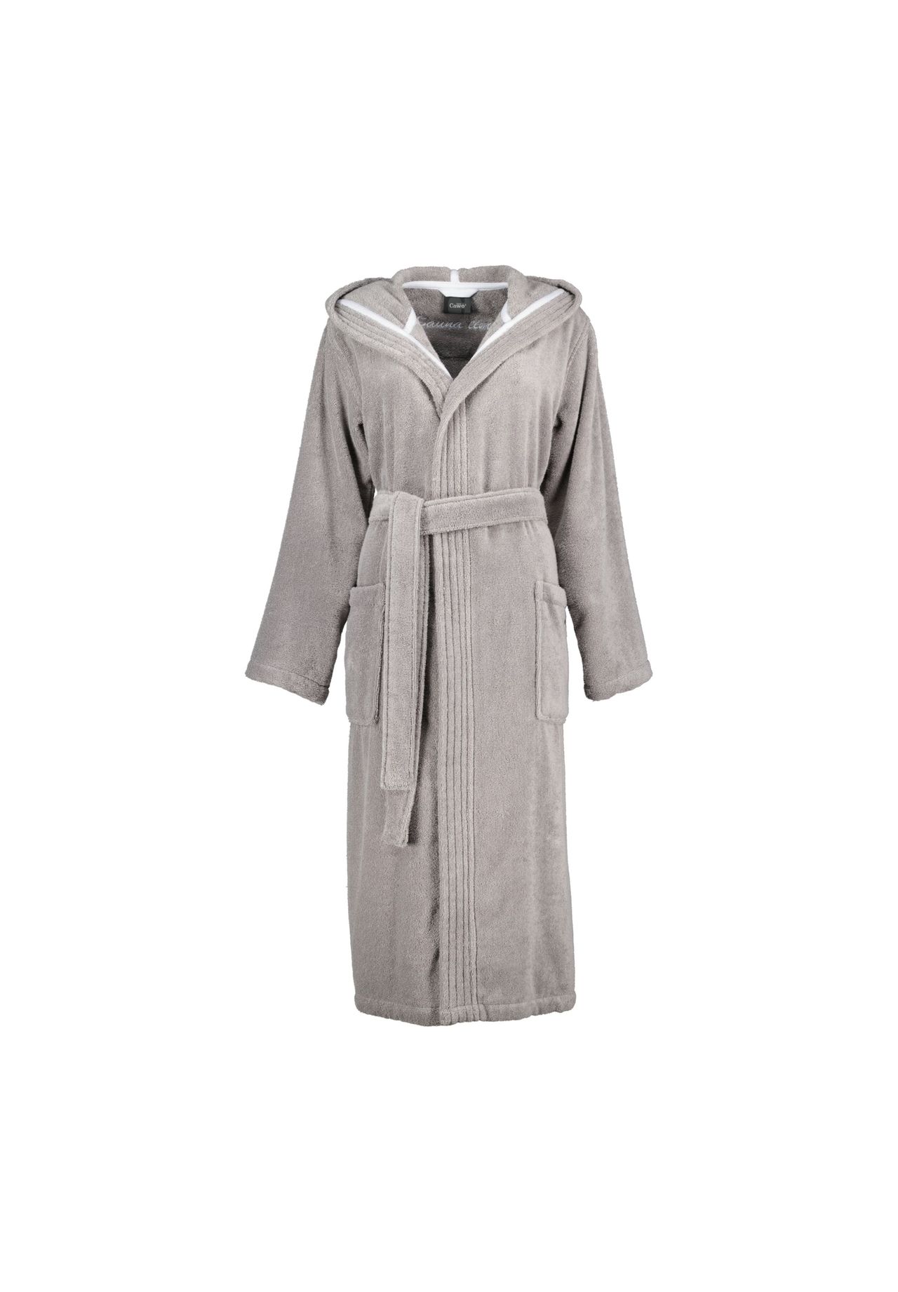 Халаты женские с капюшоном Sauna Time 832 камень - 70 Cawö, серый
Халаты женские с капюшоном Sauna Time 832 камень - 70 Cawö, серый
