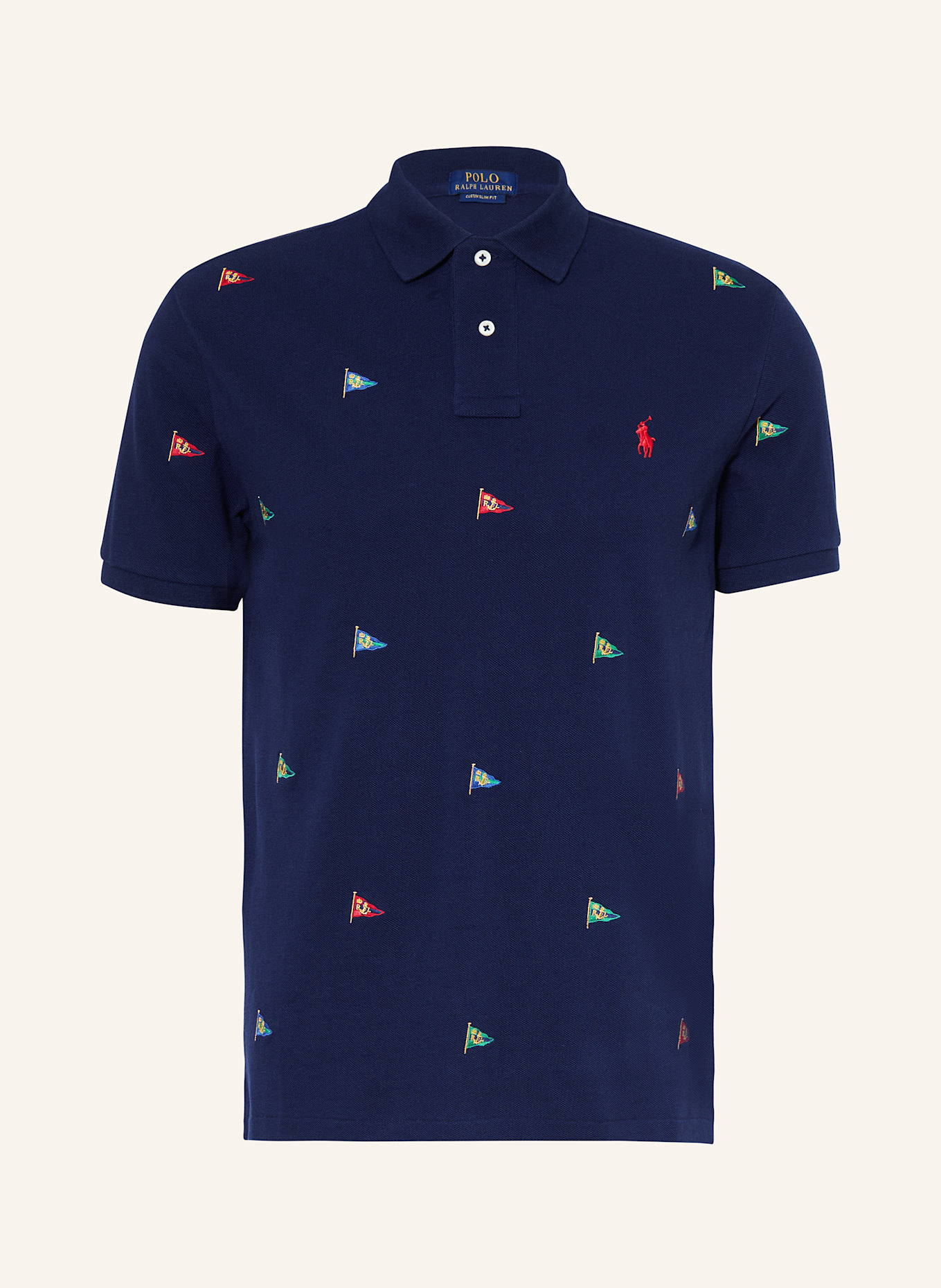 Рубашка-Поло из пике на заказ узкого кроя Polo Ralph Lauren, мультиколор
Рубашка-Поло из пике на заказ узкого кроя Polo Ralph Lauren, мультиколор