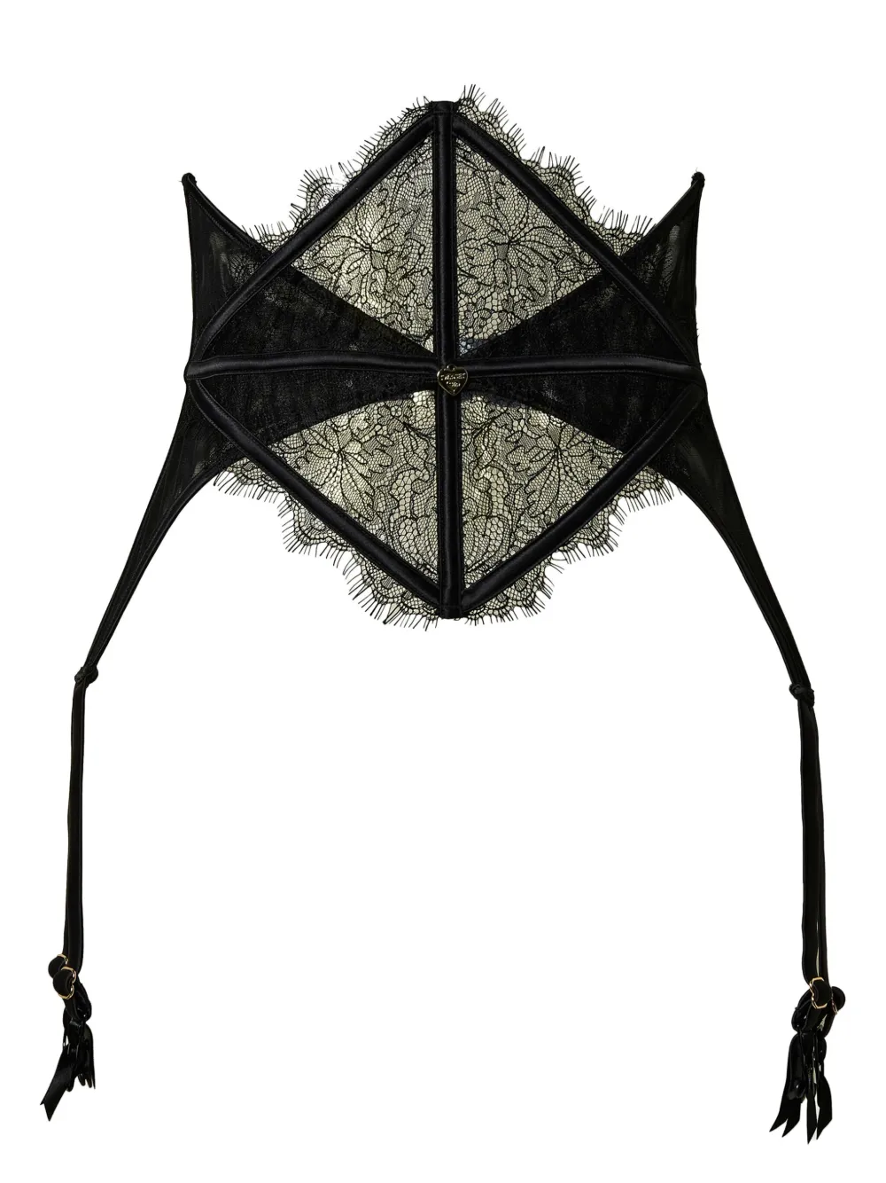 Пояс для чулок из тюля и кружева Twinset, черный
Пояс для чулок из тюля и кружева Twinset, черный