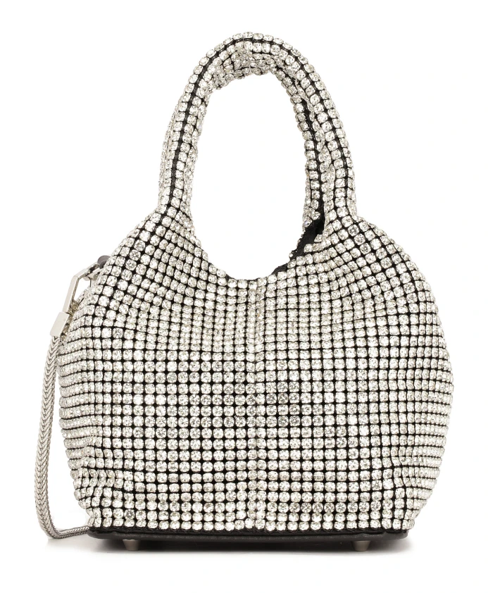 Маленькая блестящая сумочка с цирконами Kazar, серый
Маленькая блестящая сумочка с цирконами Kazar, серый