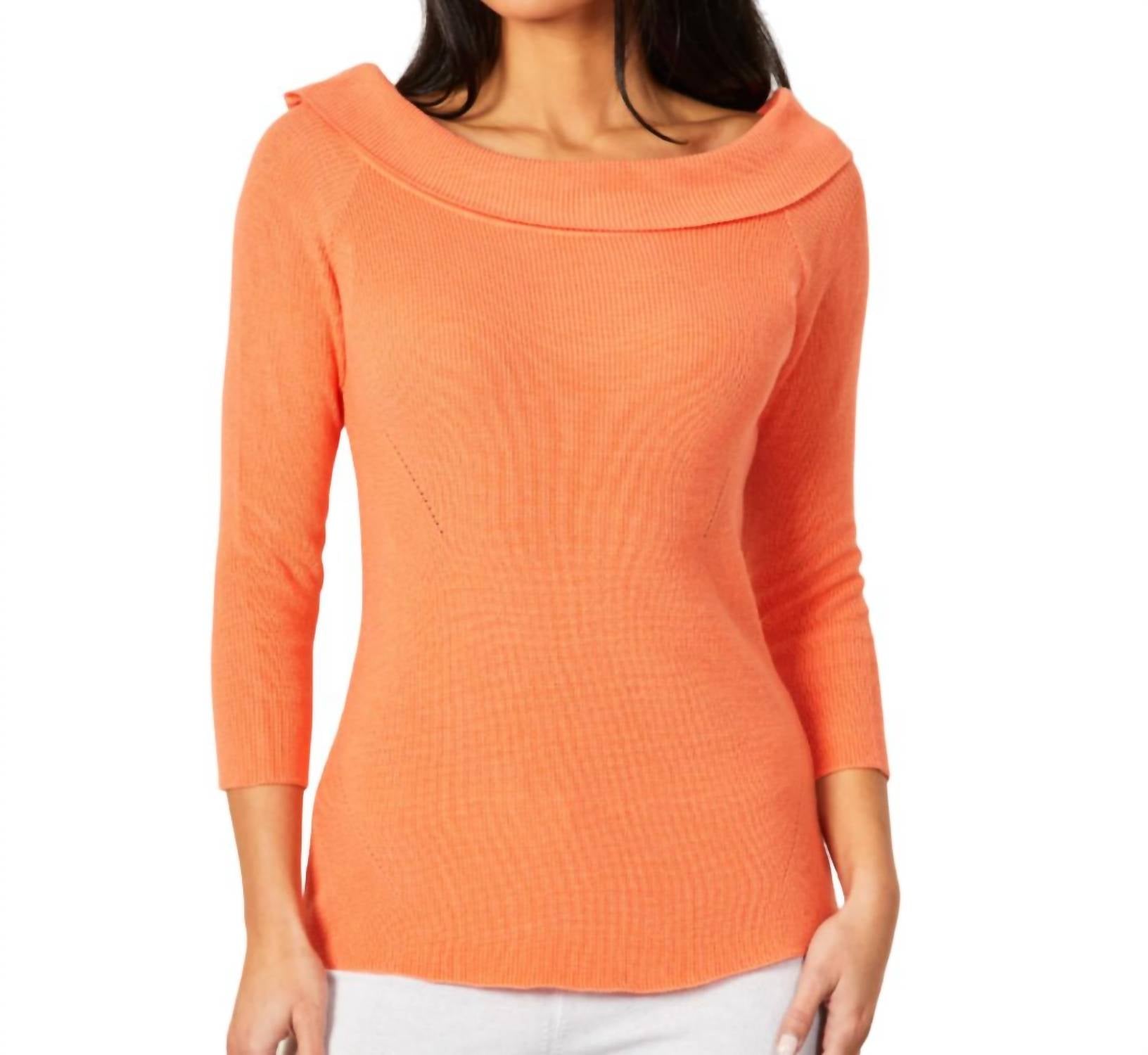 Топ с открытыми плечами и ребристыми вставками цвета дыни Angel Apparel, цвет melon
Топ с открытыми плечами и ребристыми вставками цвета дыни Angel Apparel, цвет melon