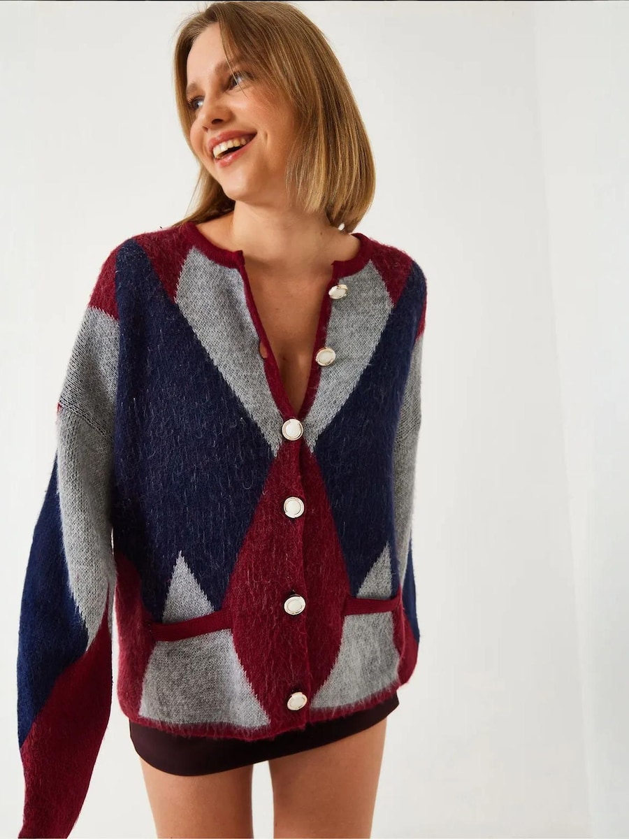 Вязаный кардиган Bianco Lucci, серый
Вязаный кардиган Bianco Lucci, серый