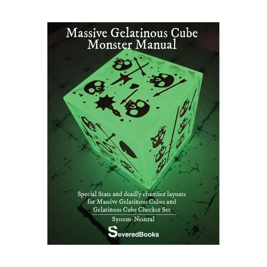 Massive Gelatinous Cube Monster Manual, Role Playing Games (Severed Books), мягкая обложка
Massive Gelatinous Cube Monster Manual, Role Playing Games (Severed Books), мягкая обложка