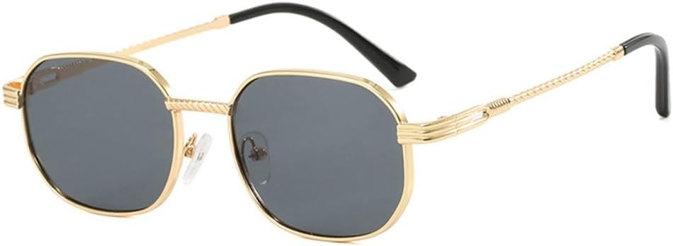 Женские солнцезащитные очки в металлической маленькой оправе, персонализированные солнцезащитные очки эллиптической формы, модный дизайн, солнцезащитные очки для мужчин с защитой от УФ-излучения UV40 KTUCN, Gray
Женские солнцезащитные очки в металлической маленькой оправе, персонализированные солнцезащитные очки эллиптической формы, модный дизайн, солнцезащитные очки для мужчин с защитой от УФ-излучения UV40 KTUCN, Gray