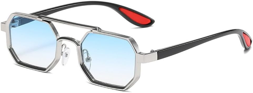 Модные металлические многоугольные солнцезащитные очки в стиле ретро-панк для мужчин, стильные солнцезащитные очки с защитой от УФ-излучения UV400, уличный стиль KTUCN, 5
Модные металлические многоугольные солнцезащитные очки в стиле ретро-панк для мужчин, стильные солнцезащитные очки с защитой от УФ-излучения UV400, уличный стиль KTUCN, 5