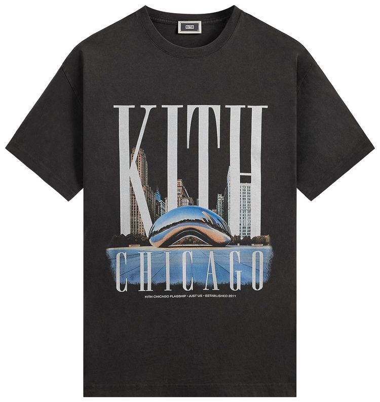 Винтажная футболка Kith Millennium Park, черная, Черный, Винтажная футболка Kith Millennium Park, черная
Винтажная футболка Kith Millennium Park, черная, Черный, Винтажная футболка Kith Millennium Park, черная