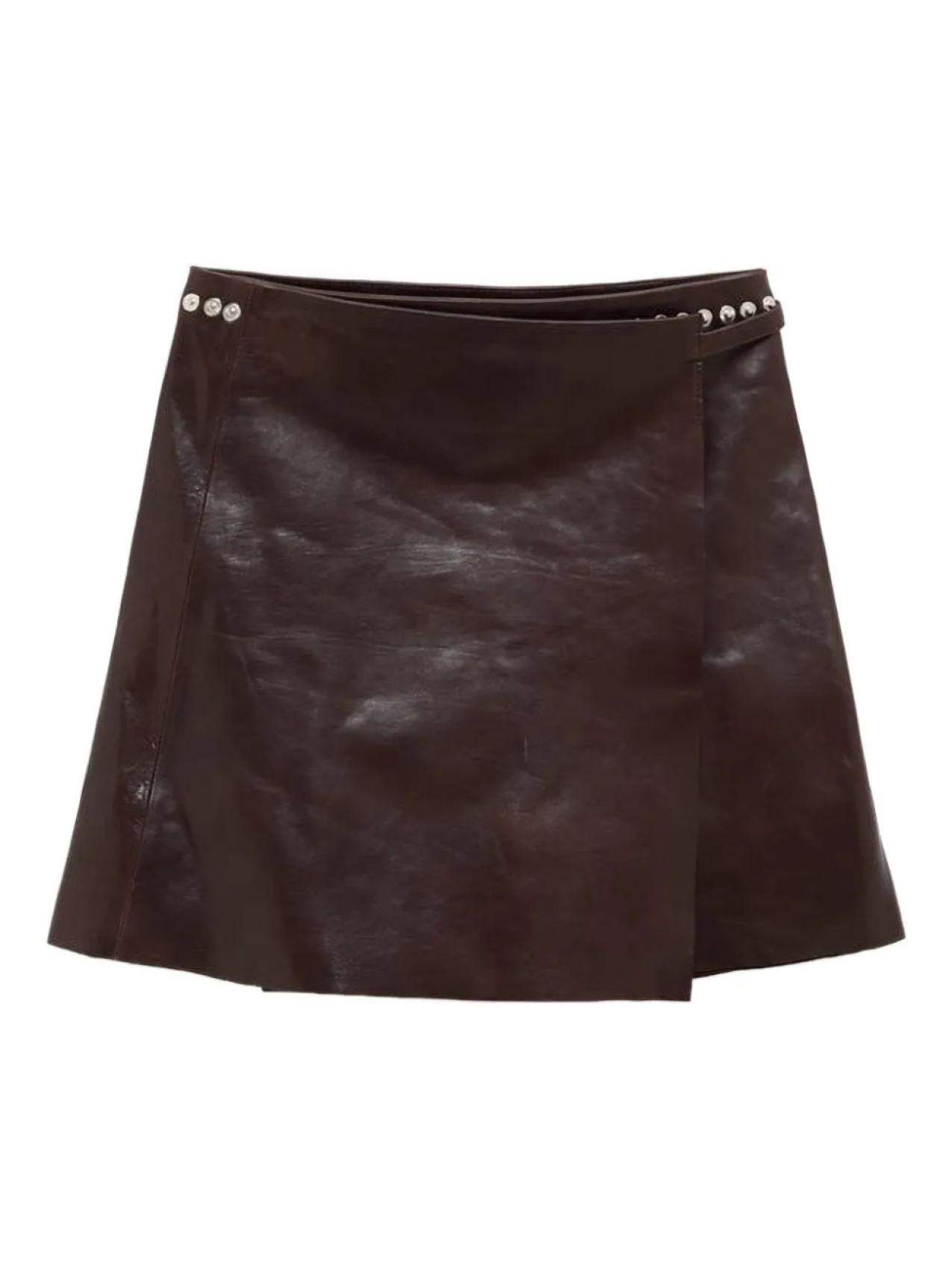 Мини-юбка из кожи и шерсти Paloma Paloma Wool, коричневый
Мини-юбка из кожи и шерсти Paloma Paloma Wool, коричневый