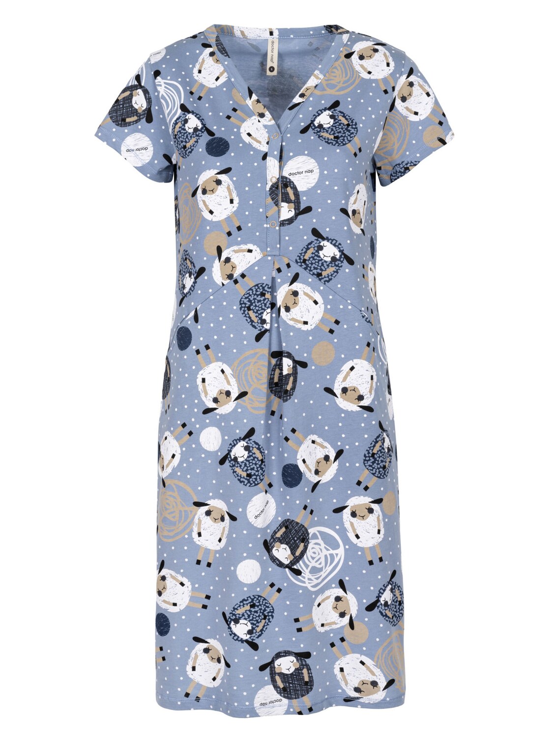 Doctor nap Ночная сорочка в сером цвете
Doctor nap Ночная сорочка в сером цвете